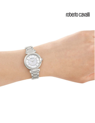 Roberto Cavalli Ladies Watch with Bracelet